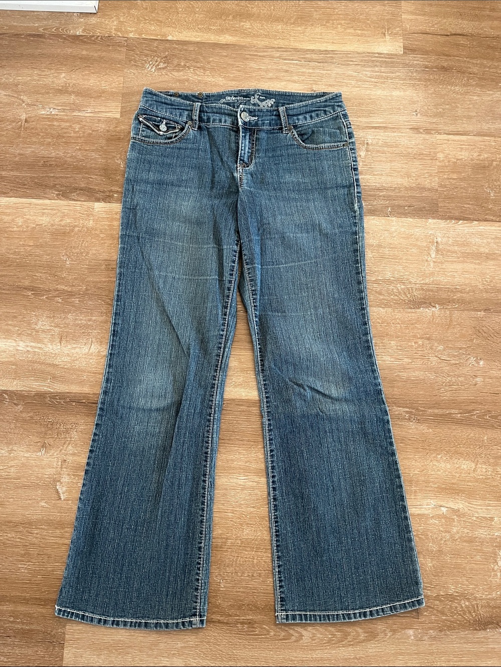 Flare Blue Denim Jeans